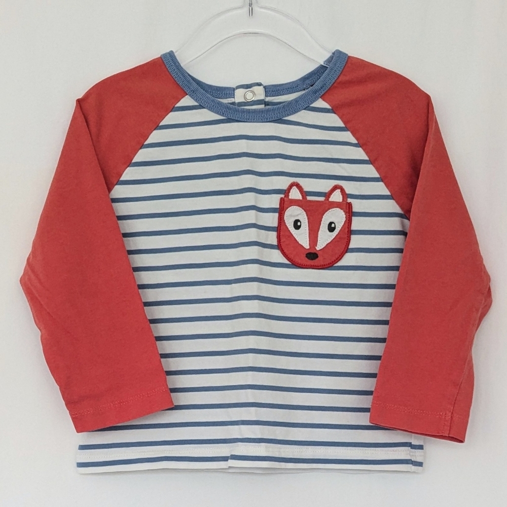 Baby Boden | Applique Pocket Raglan Tee | 18-24M or 92cm